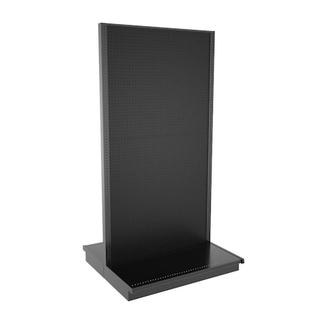 Lozier Gondola Island Display Starter, Black 48W 96H 22D P492T-ST